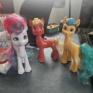 Set Of 3 My Little Pony Toys